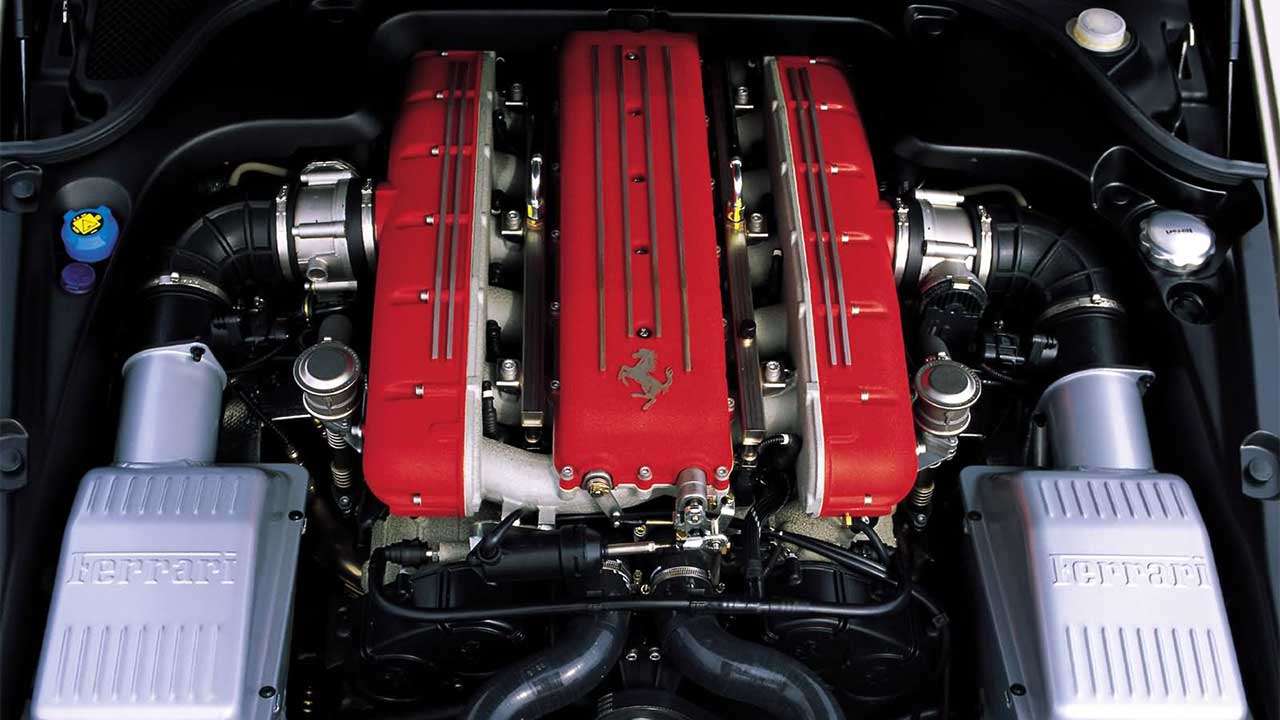 Фото двигателя Ferrari 612 Скальетти