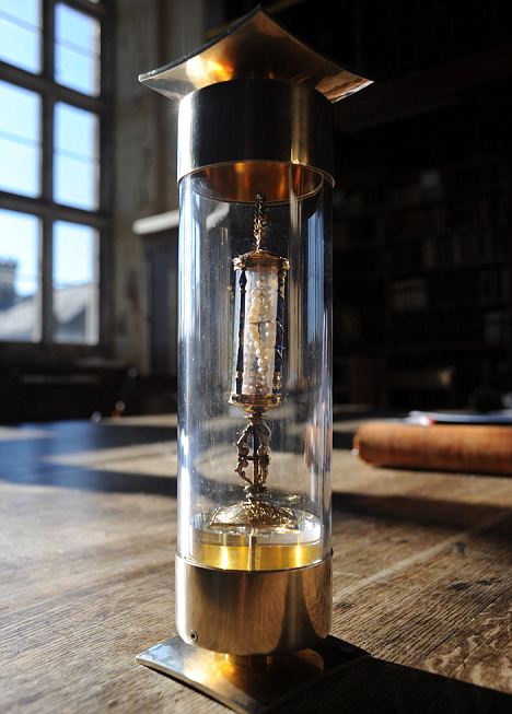 The relic, said to be a thorn from Jesus