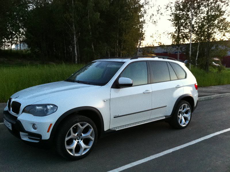 Bmw x5 e70 белый