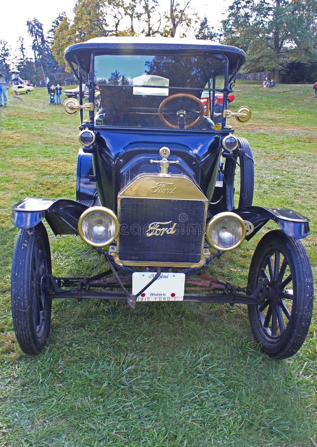 1915 Ford Model T Antique Car. 1915 Ford Antique Car Model T on Capital Antique and Classic Car Show October 2012 royalty free stock photos