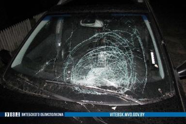 В Глубоком парень разбил окна школы и повредил автомобиль прокурора