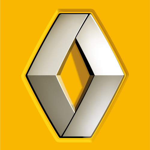 Color of Renault logo