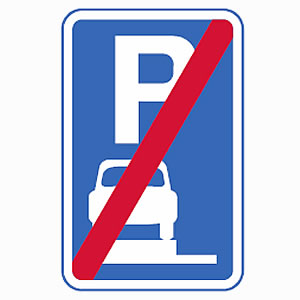 End of verge or pavement parking permit
