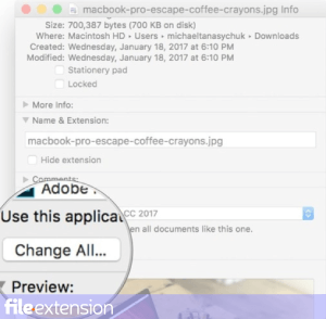 Associate software with SVS file on Mac