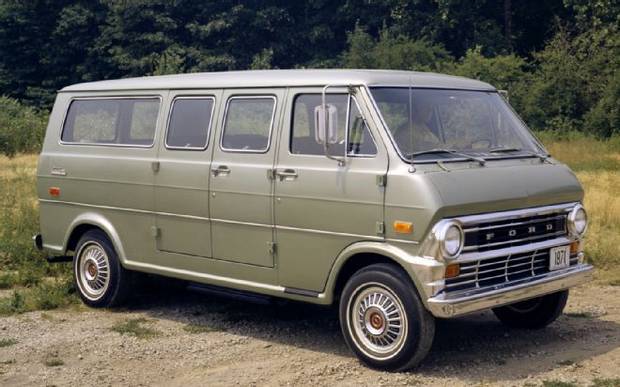 Ford Econoline Club Wagon 1971 г