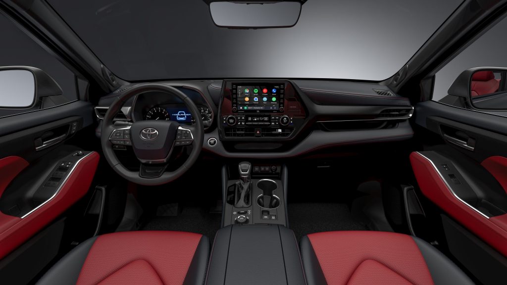 2021 Toyota Highlander XSE interior front