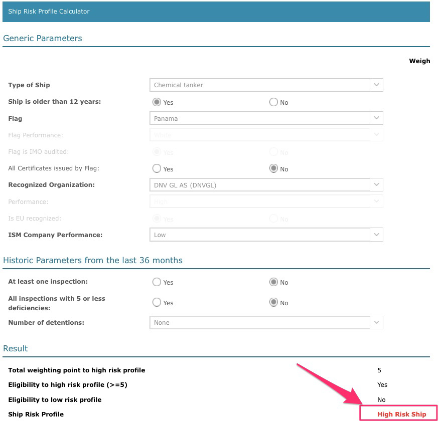 Ship-risk-calculator-PSC