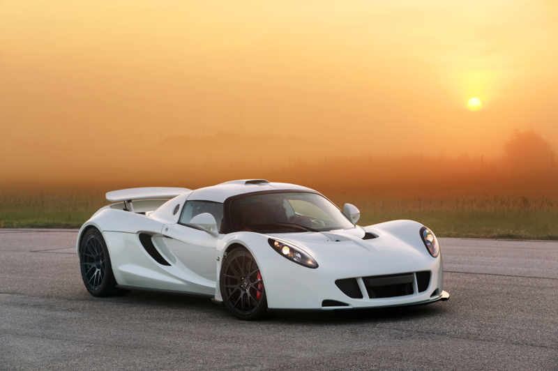 Hennessey Venom GT in Aspen White